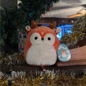 Wellesley Squishmallows Orange and White Plush